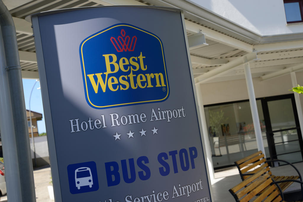 Best Western Hotel Rome Airport Fiumicino Exterior foto